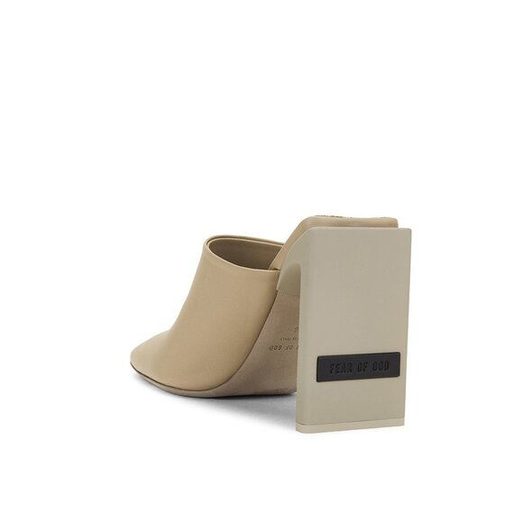 New Fear of God High Mule Pump in Calf Creta cream FWRD leather high heel EU 41 - Picture 13 of 14